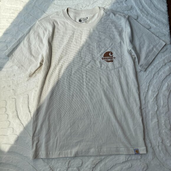 Carhartt Archive Edition Graphic T-Shirt — Cream (M) - Picture 1 of 4